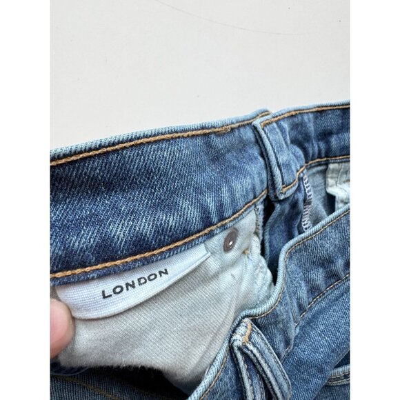 SLVRLAKE London Serial Believer High Rise Stretch Straight Leg Jeans, Size 26 - Picture 13 of 16